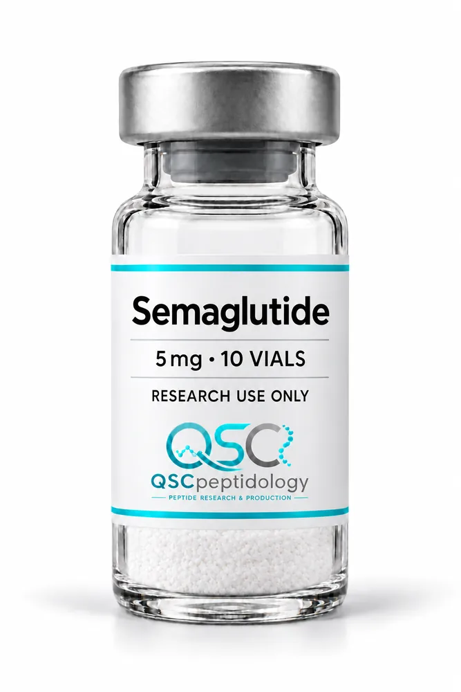 Semaglutide 5mg (10-hætteglas pakning) QSC Peptidology